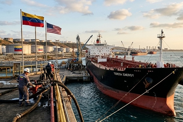 Exportaciones de petr&oacute;leo de Venezuela a Estados Unidos ya duplicaron el total de 2025