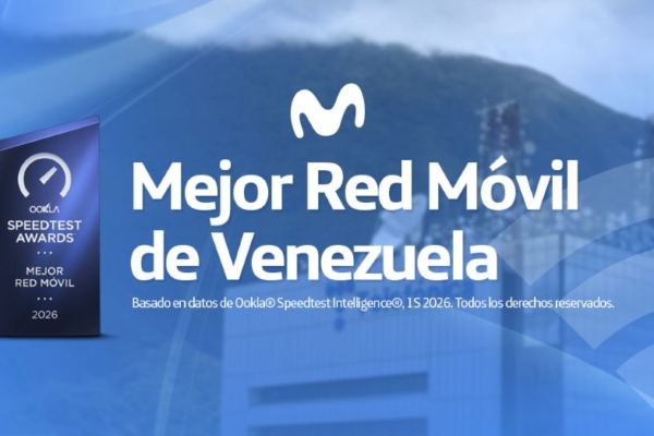 Movistar gan&oacute; el Speedtest Award como la mejor red m&oacute;vil de Venezuela