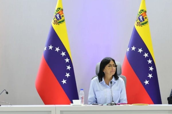Delcy Rodr&iacute;guez: 91% de los ingresos de Venezuela son para reivindicaciones laborales y protecci&oacute;n social