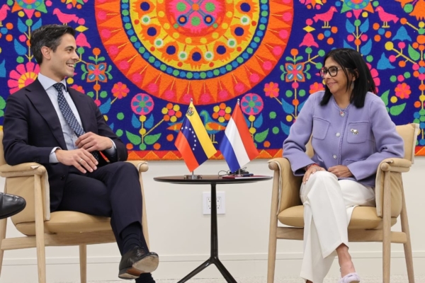Venezuela y Pa&iacute;ses Bajos explorar&aacute;n v&iacute;as de cooperaci&oacute;n econ&oacute;mica y energ&eacute;tica