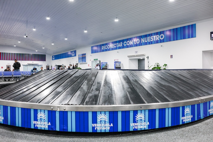 Inauguraron el Terminal Temporal de Desembarque Nacional en el Aeropuerto Internacional de Maiquetía