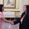 Delcy Rodr&iacute;guez se re&uacute;ne con Dinorah Figuera y Jorge Rodr&iacute;guez: Eval&uacute;an avances del di&aacute;logo nacional