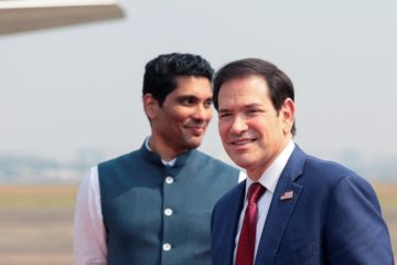 Marco Rubio abandona la India tras impulsar la cooperaci&oacute;n energ&eacute;tica y el petr&oacute;leo venezolano