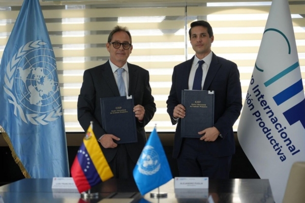 CIIP y PNUD firman alianza para atraer inversi&oacute;n que impulse el desarrollo sostenible de Venezuela